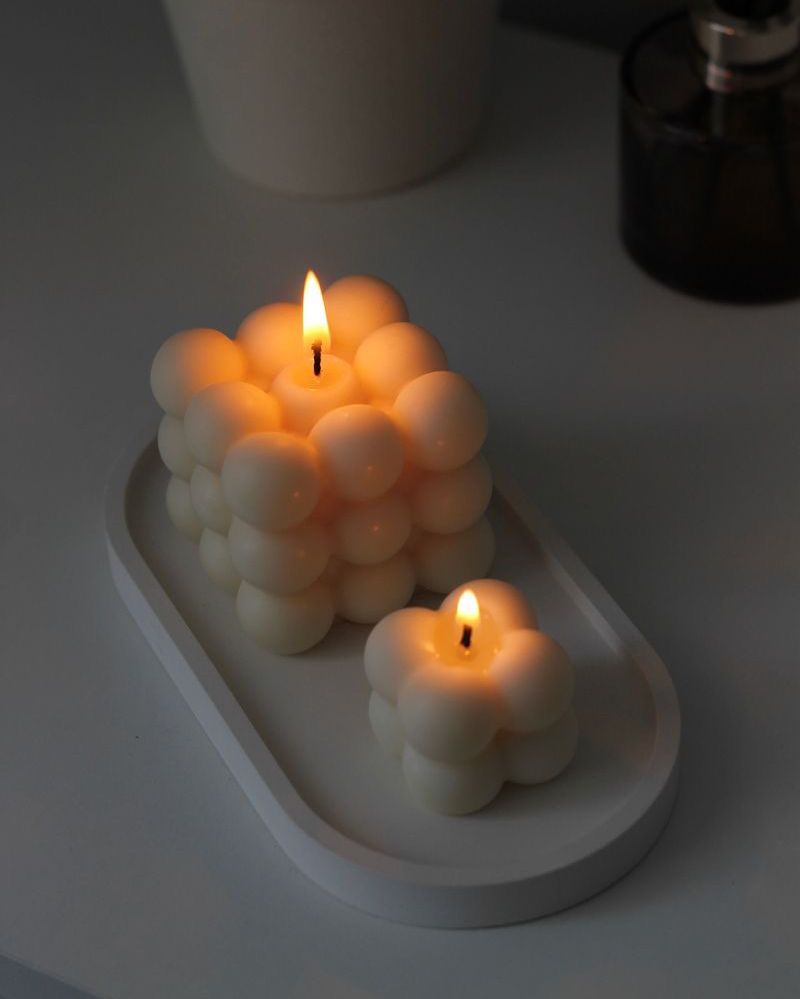 Bubble candle